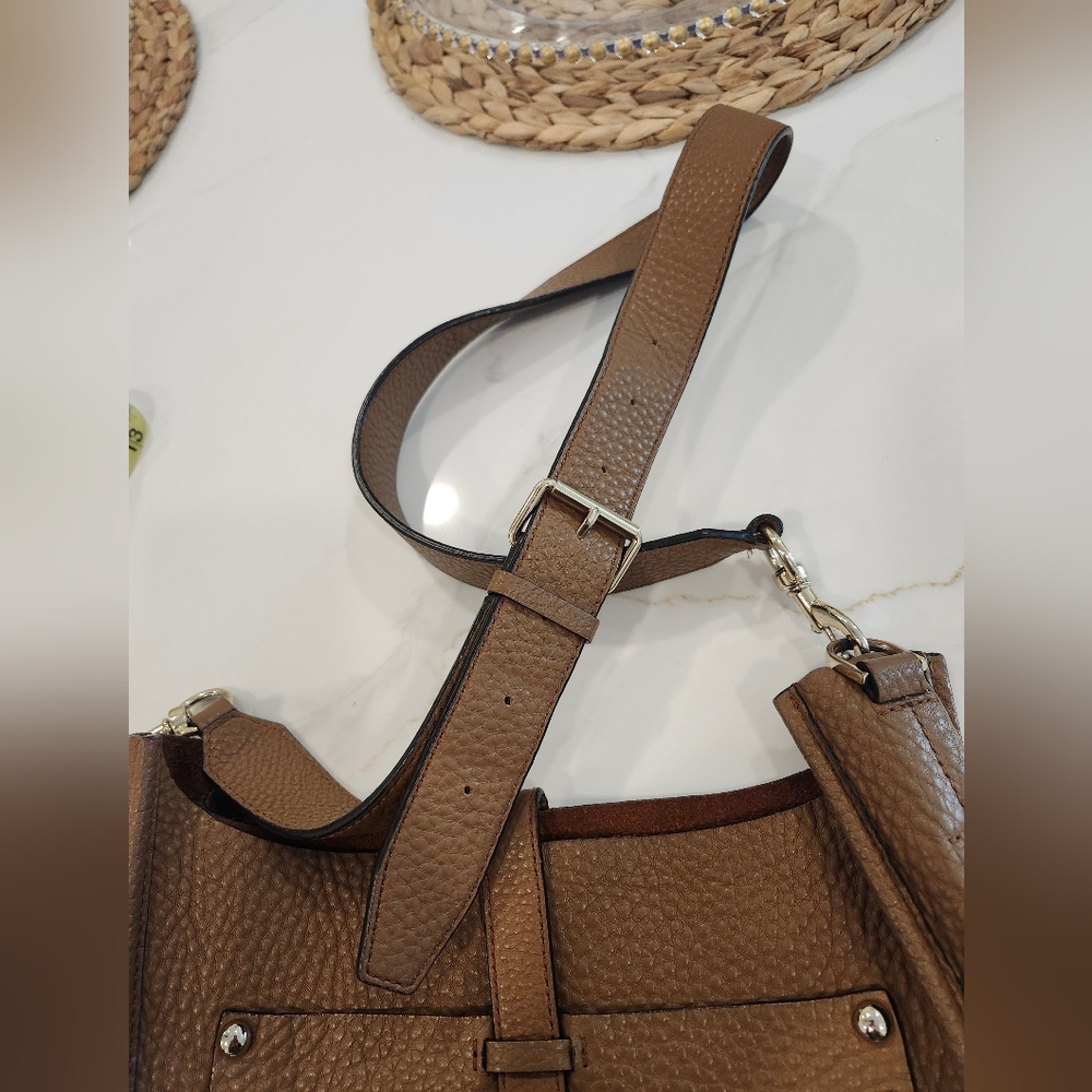 Rebecca Minkoff Brown Studded Crossbody Bag - Picture 9 of 16